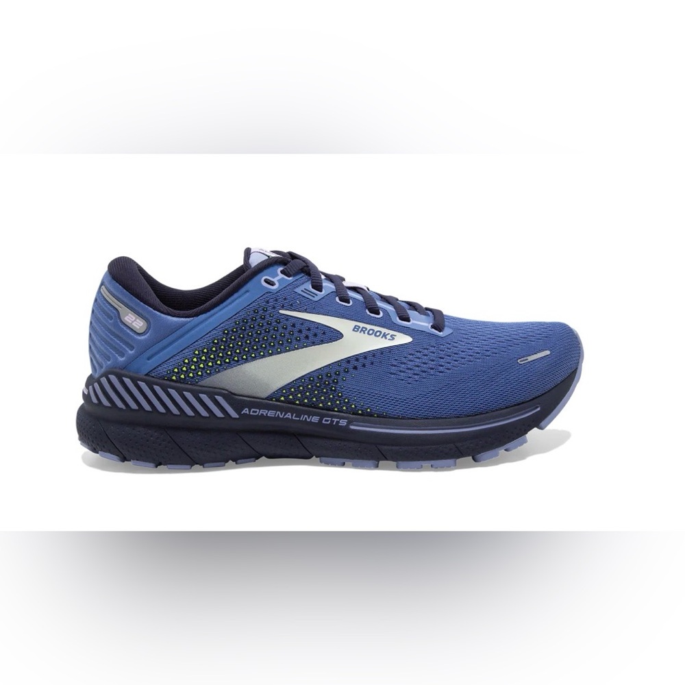 BROOKS Adrenaline GTS 22 Women’s Size 7 Blue Navy Running Sneakers